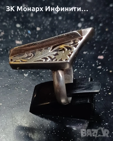 сребърен пръстен , снимка 2 - Пръстени - 53701254