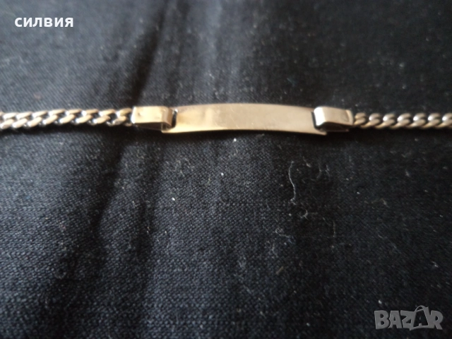 дамска сребърна гривна, снимка 2 - Гривни - 52075370