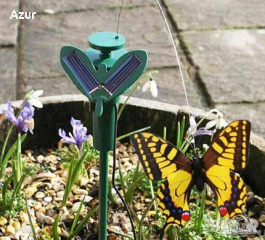 Декоративна пеперуда със соларно активиране - TV1074, снимка 4 - Други стоки за дома - 46024249