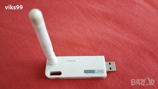 USB адаптер TOTOLINK N150UA 150Mbps, снимка 2 - Мрежови адаптери - 46020254