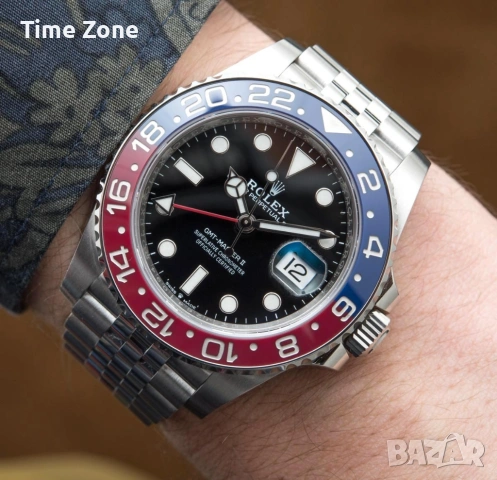Rolex GMT-Master II 40mm 'Pepsi' Steel Ceramic Jubilee Automatic Различни Варианти, снимка 9 - Мъжки - 54072876