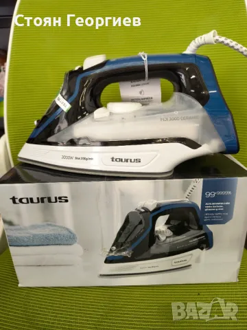 Чисто нова парна ютия TAURUS 3000w, снимка 1 - Ютии - 46819512