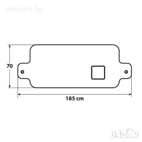 No-Frost, покривало за предно стъкло - 185x70 см, снимка 6 - Аксесоари и консумативи - 45747066