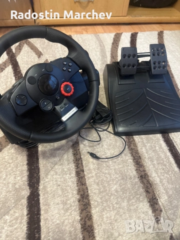 Driving force gt3 , снимка 7 - Джойстици и геймпадове - 53931804