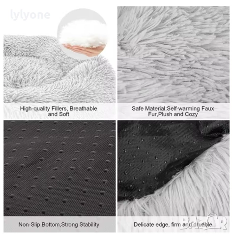 Топло Зимно Легло * Възглавница за домашни любимци * Котка Куче * Размери 40-100см, снимка 15 - Други стоки за животни - 51932030