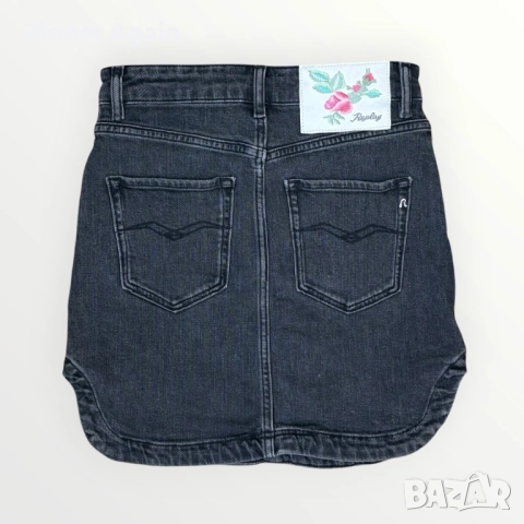 Дамска дънкова пола Replay, снимка 2 - Поли - 52102576