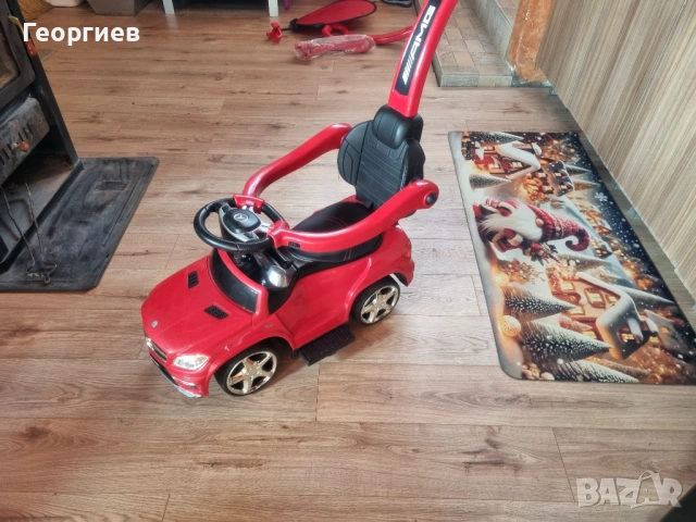 Детски коли за бутане и яздене в дома и навън, снимка 5 - Детски велосипеди, триколки и коли - 53931518