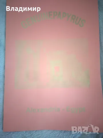 Папирус - оригинален , снимка 2 - Антикварни и старинни предмети - 50137816