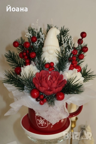 Букети от соеви свещи