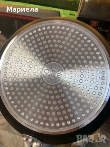 Brio Професионален тиган 24 см. / Подходящ за индукция, снимка 5 - Съдове за готвене - 52116767