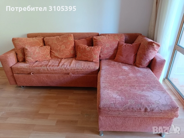 Ъглов диван , снимка 3 - Дивани и мека мебел - 52470624