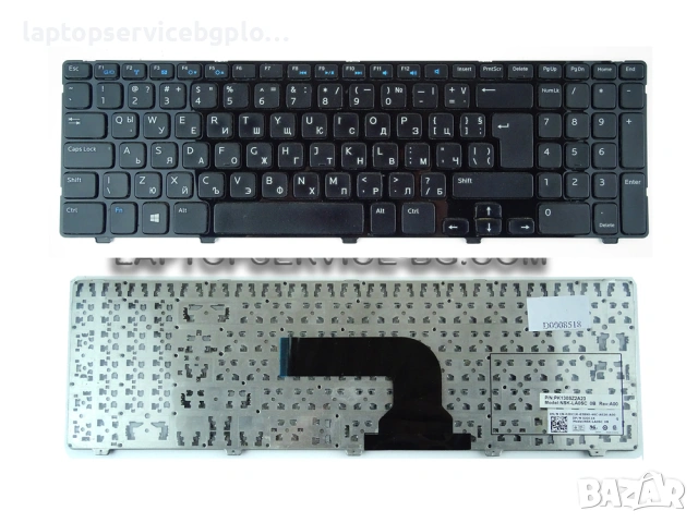 Dell Inspiron 3521 3537 5521 5535 5537 M531R Vostro 2521 Latitude 3540 Клавиатура 0JDC1K NSK-LA0SC к, снимка 2 - Части за лаптопи - 53660728