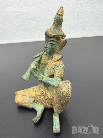 Бронзова скулптура / фигура на Тепаном. №7678, снимка 7 - Антикварни и старинни предмети - 52637085