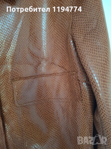 Кафяво яке, снимка 3 - Якета - 52096995