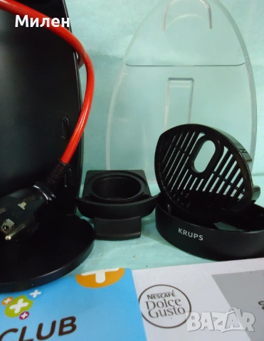 Кафемашина с гаранция 1 година NESCAFÉ® Dolce Gusto Krups Piccolo.BG за капсули Долче густо Крупс, снимка 2 - Кафемашини - 54057785