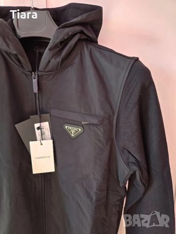 PRADA , страхотен мъжки суичер , снимка 4 - Суичъри - 52111471