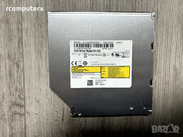 Toshiba Samsung DVD Writer Drive SU-208FB/DEGHF, снимка 1 - Други - 49258159