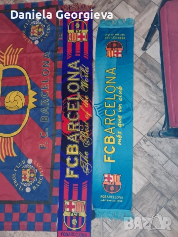 Знаме и шалове  на Барселона , снимка 3 - Колекции - 52893081