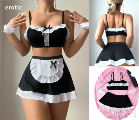 Еротично бельо - съблазнена сексуална прислужница - Код: K2222