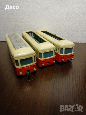 Стара ГДР играчка мотриса., снимка 3 - Колекции - 54192684