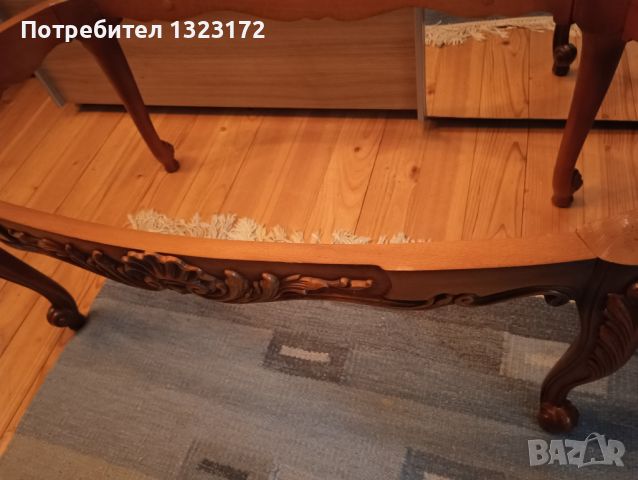 Маса с мраморен плот , снимка 6 - Маси - 46248058