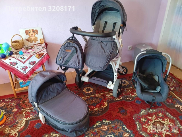 ПРОДАВАМ Комбинирана детска количка ELECTRA, снимка 4 - Детски колички - 53633626