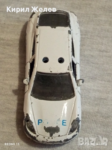 Метална количка Police Porsche Panamera за КОЛЕКЦИЯ ДЕКОРАЦИЯ 27028, снимка 5 - Колекции - 53570618