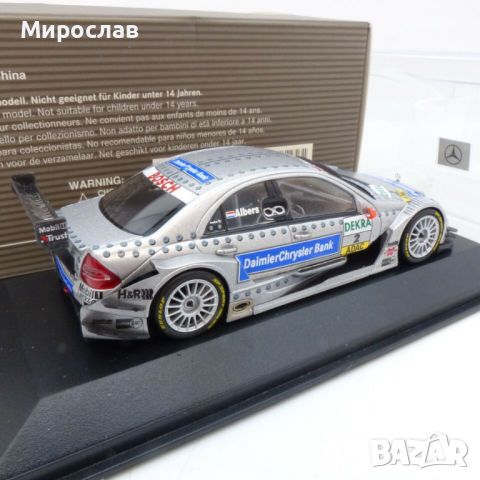 1:43 Minichamps MERCEDES BENZ C-Klasse AMG КОЛИЧКА МОДЕЛ, снимка 2 - Колекции - 45657619