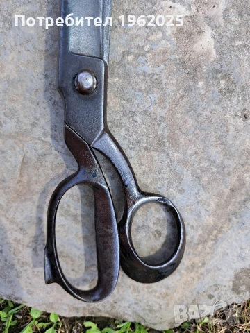 Стара ножица Mann & federlein Solingen, снимка 11 - Антикварни и старинни предмети - 50525367