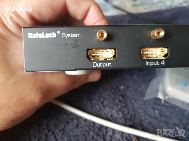 REAL CABLE HDMI SWITCH HDS41, снимка 3 - Суичове - 47120526