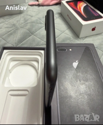 Apple iPhone 8 Plus, 64GB, с кутия!, снимка 6 - Apple iPhone - 53375879