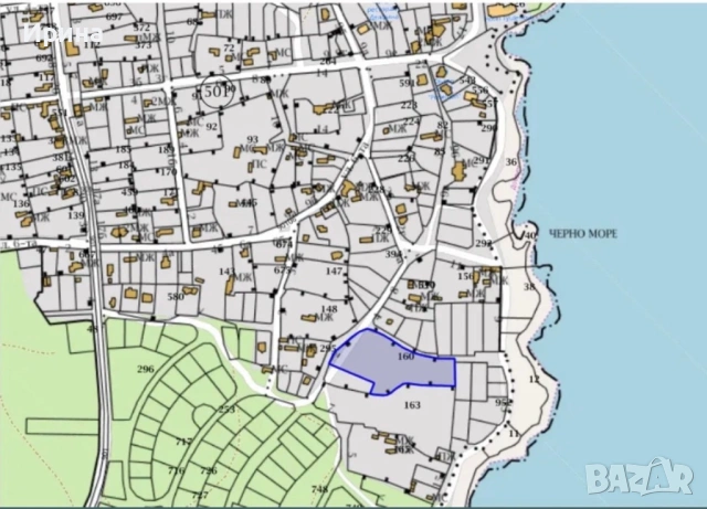 Продавам парцел в с.Тюленово