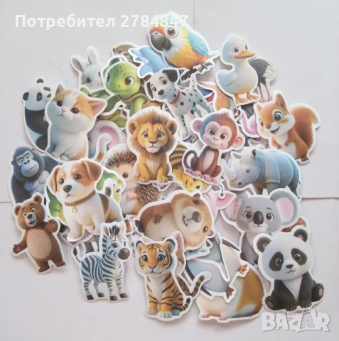 Стикери Сладки животни