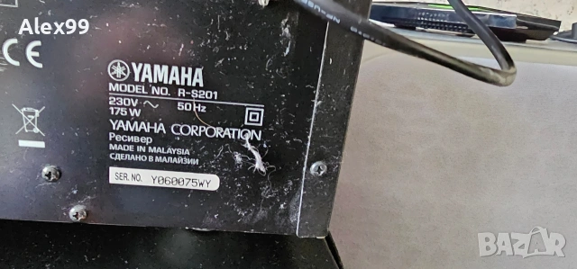 услвател YAMAHA r - s201, снимка 11 - Ресийвъри, усилватели, смесителни пултове - 53472904