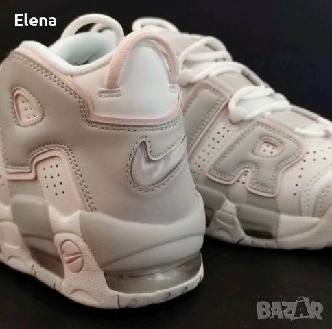 Nike Air More Uptempo Sail Guava, снимка 5 - Маратонки - 45285721