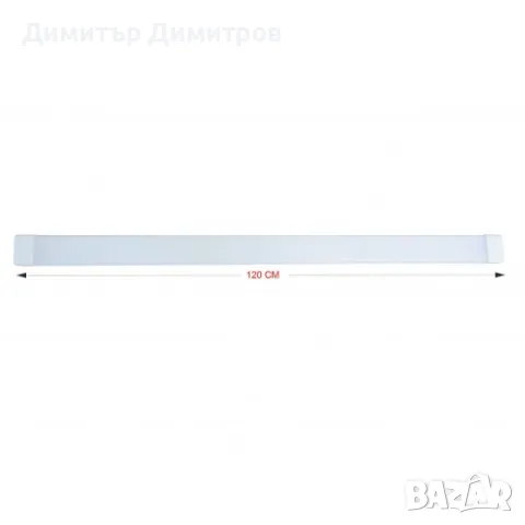 LED индустриален линеен осветител 72W 6000K 120см IP20, снимка 3 - Лед осветление - 50158657