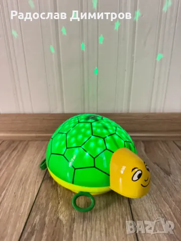 Детска нощна лампа с проектор - Костенурка, снимка 5 - Детски нощни лампи - 50159996