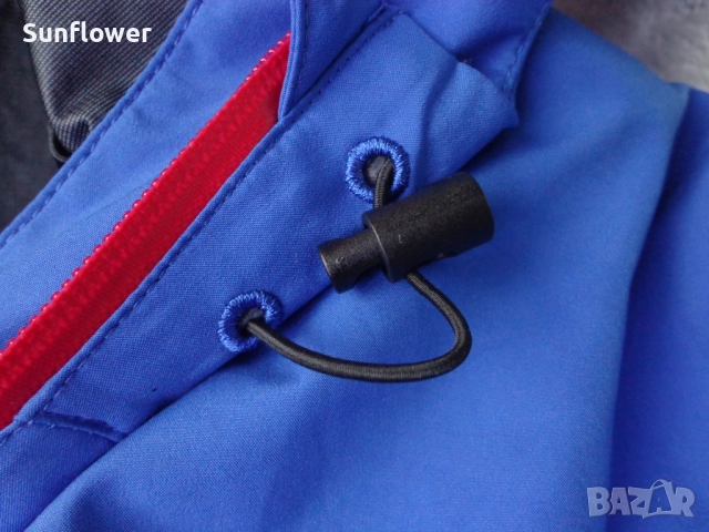 Дамско ветроустойчиво синьо яке с качулка анорак SWIX, размер M  , снимка 13 - Якета - 51870781