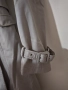 Нов дамски есенен шлифер тренчкот сиво бежов XS размер, снимка 5