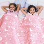 Детско одеяло, светещо в тъмното- 120 х150 , снимка 1 - Спално бельо и завивки - 46029751