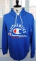 Champion Mens  Blue Hoodie - страхотен мъжки  син суичър размер L, снимка 1