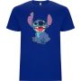 Нова детска тениска със Стич (Stitch) в син цвят, снимка 1