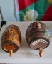 Декоративни малки бурета(керамично и дървено), снимка 1