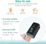 Висококачествен оксиометър от Viatom Wellue Oxysmart Fingertip Oximeter (PC-60 F), снимка 7