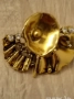 Позлатени бижута,брошки. Брошка,уникат , снимка 2