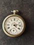 Швейцарски джобен часовник 1900г. с посребрени капаци - с ключе - ПЕРФЕКТЕН - ПРОМОЦИЯ, снимка 11