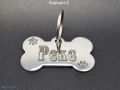 Лазерно гравиране на медальони във формата на кокъл за кучета, снимка 1 - За кучета - 45385872