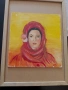 Продавам картина "Селянка" М.Бахнева, снимка 1