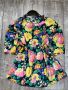 Нова разкошна цветна туники лятна блуза флорален десен 