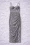 Нова дълга сива рокля, снимка 3